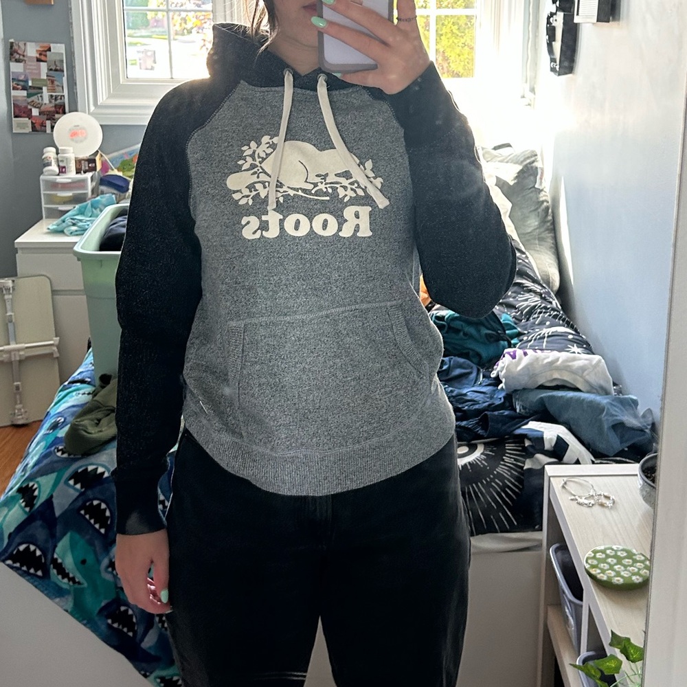Roots Salt and Pepper Hoodie